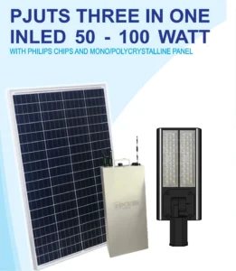 Lampu Solar Cell PJUTS 3 IN 1 50-100 Watt