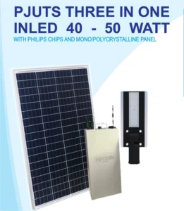 lampu jalan led PJUTS 3 IN 1 40-50 Watt